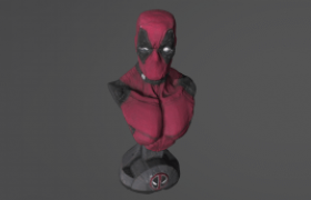 Deadpool 3D Model